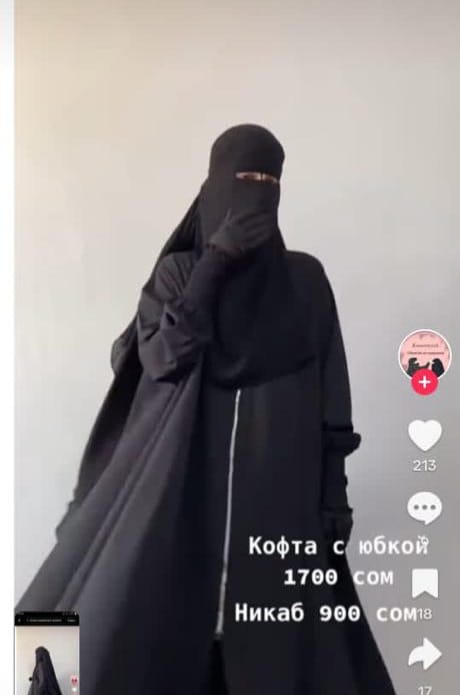 Фото УВД Ошской области. Онлайн страница в соцсетях задержанной