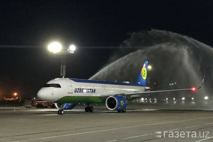 Uzbekistan Airways получила очередной A320neo