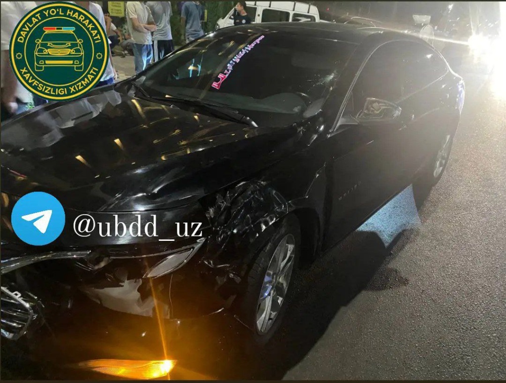 В Ташкенте водитель на "Малибу" сбил насмерть пенсионера  