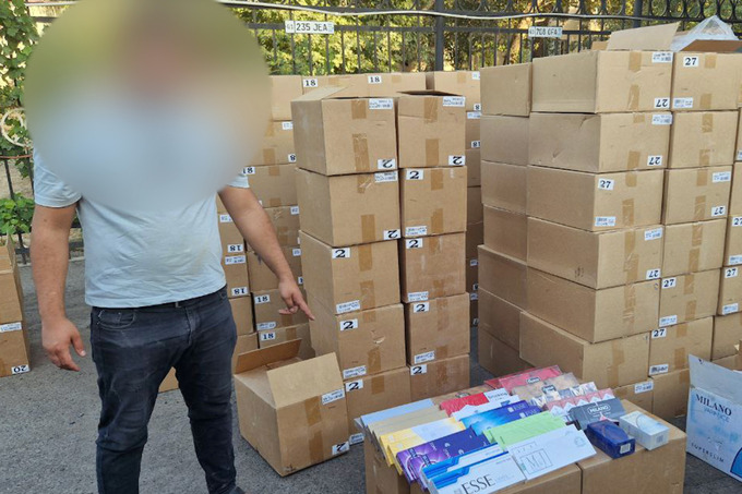 В Ташкенте изъяли крупную партию контрабандных сигарет почти на 2 млрд сумов