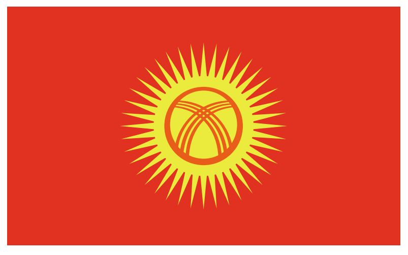 Депутаты Жогорку Кенеша предложили перерисовать лучи солнца на флаге Кыргызстана