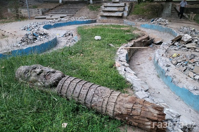 Деревянные скульптуры в парке &laquo;Сказка&raquo; в Ташкенте вернут &mdash; хокимият (+фото)
