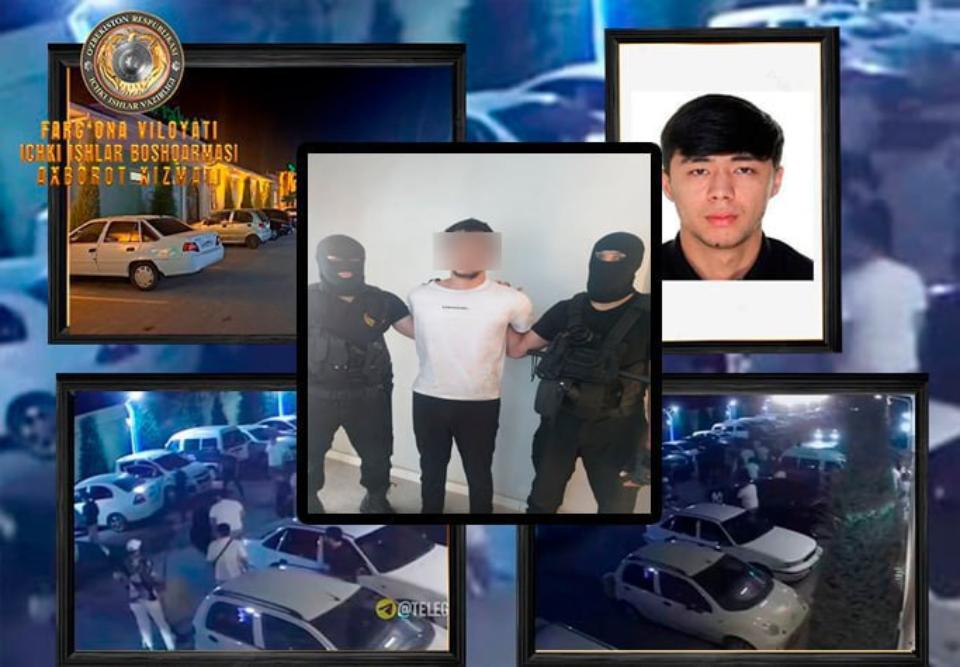 Правоохранители задержали объявленного в розыск жителя Коканда, который зарезал человека в чайхане 