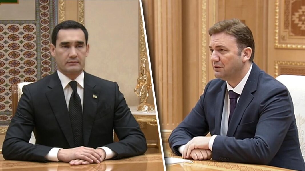 2023_10_09_osce_buyar_osmani_01 Председатель ОБСЕ встретился с президентом Туркменистана и представителями гражданского общества страны