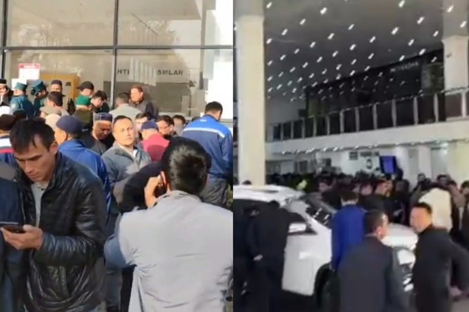 У дилерских центров UzAuto Motors образовались очереди на фоне слухов об открытии контрактации