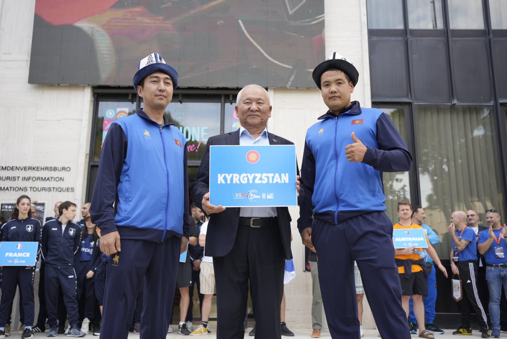 Фото chessboxingworld.com. Команда Кыргызстана на чемпионате мира по шахбоксу