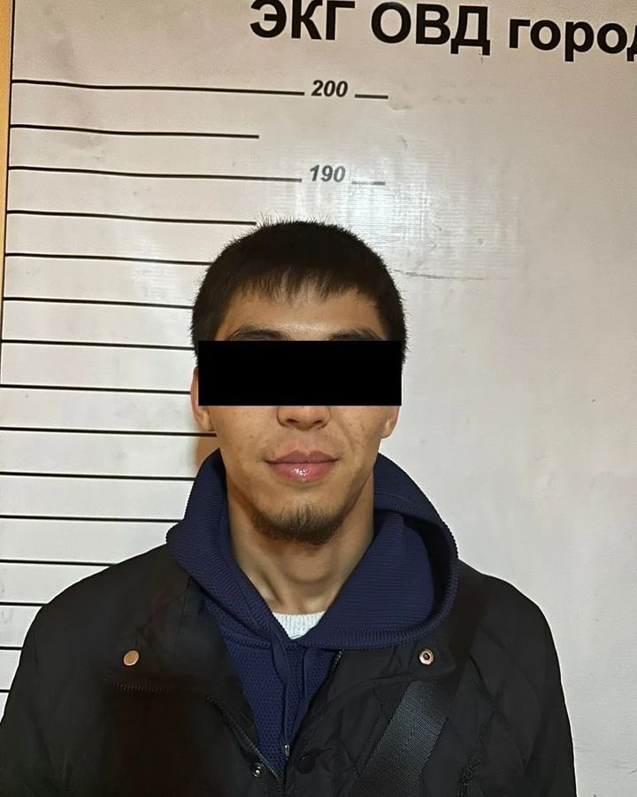 Фото УВД Джалал-Абадской области. Подозреваемый