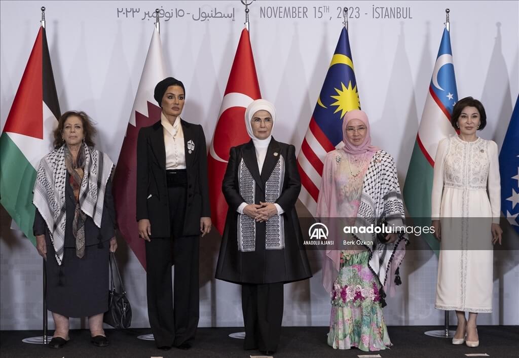 2023_11_15_turkey_erdogan_wife_02 Супруга президента Турции призвала первых леди «быть голосом Газы»