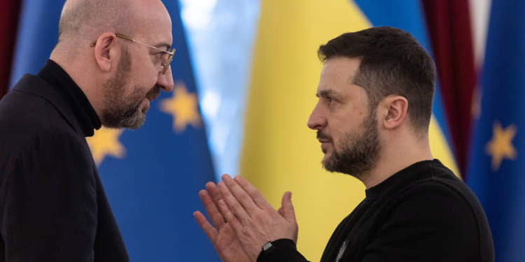 Зеленский поговорил по телефону с президентом Европейского совета Мишелем
