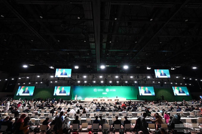 cop28, изменение климата, шавкат мирзиёев