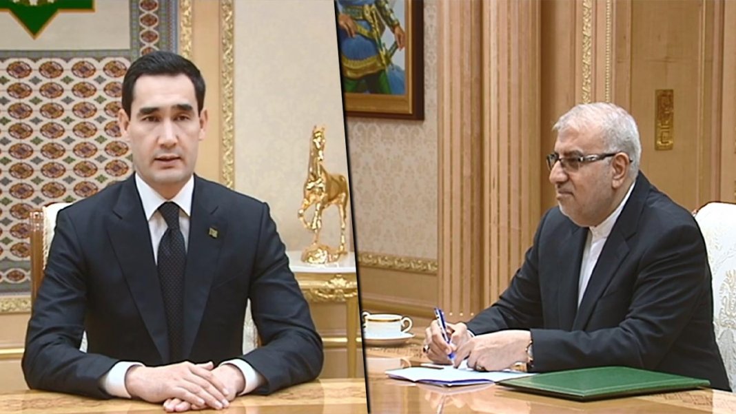 2022_11_16_iran_minister_ouji_01 После приостановки своповых поставок туркменского газа в Туркменистан прибыл министр нефти Ирана