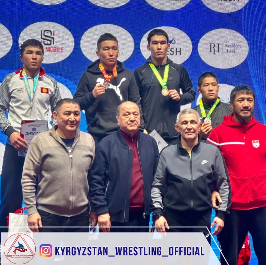 Определились все чемпионы Кыргызстана по вольной борьбе
