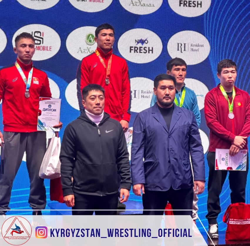 Определились все чемпионы Кыргызстана по вольной борьбе