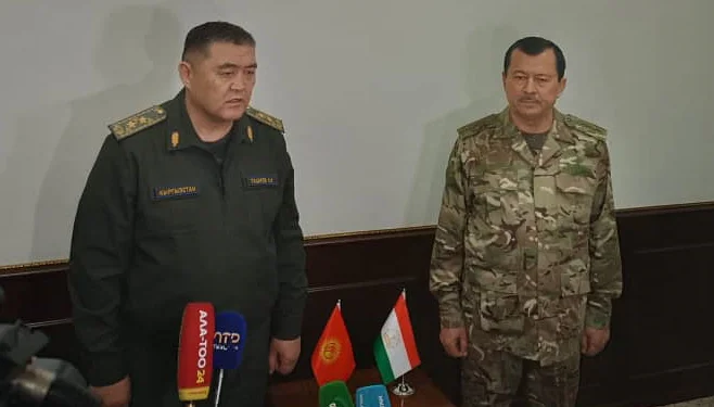 В Баткене прошла встреча сопредседателей правительственных делегаций Таджикистана и Киргизии по границе