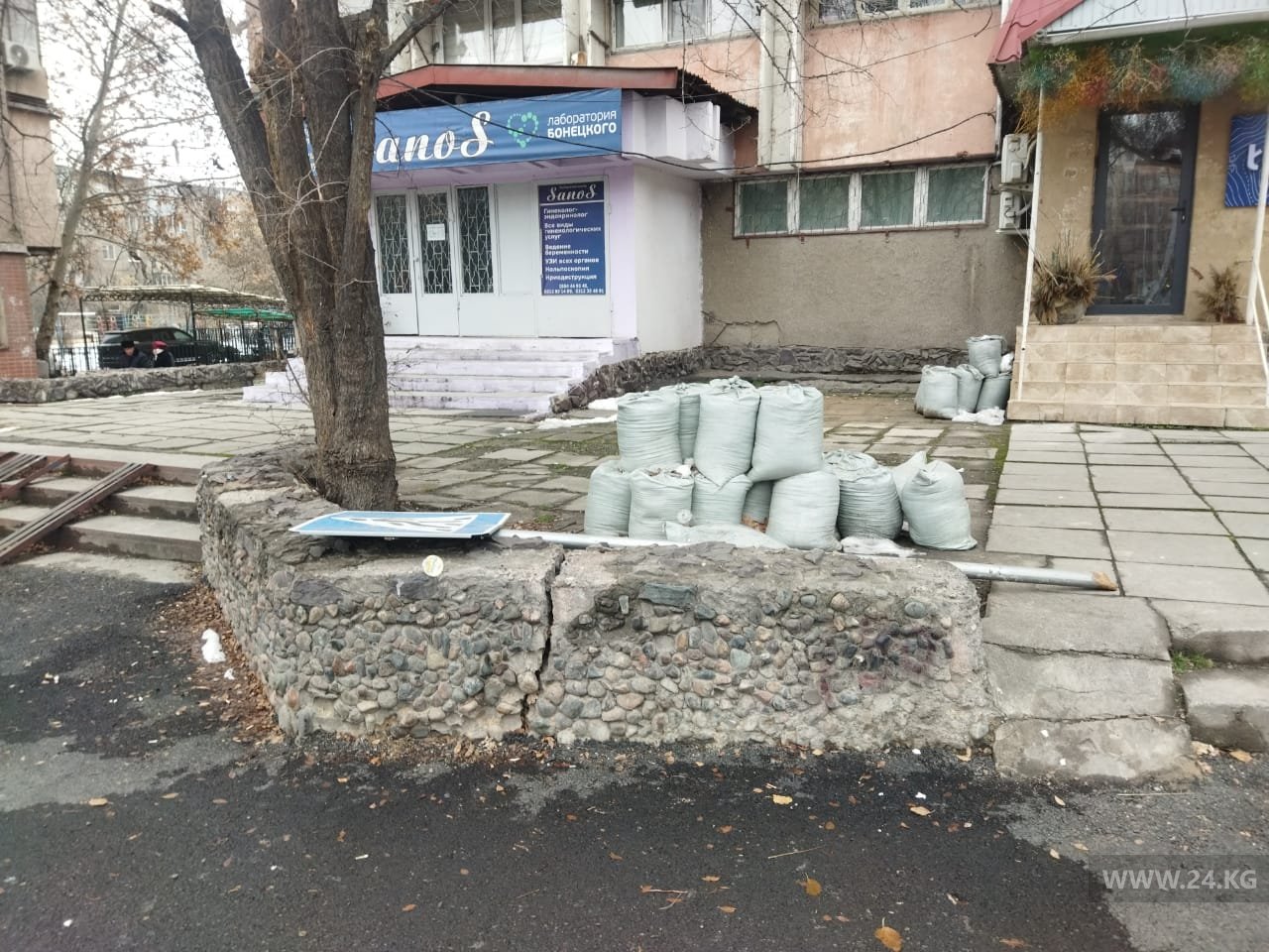 Фото читателя 24.kg. Дорожный знак в Бишкеке