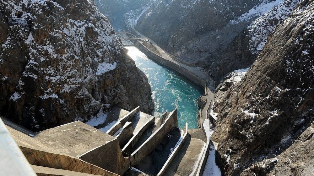 Объем воды в Токтогульском водохранилище составил 9,4 млрд кубов
