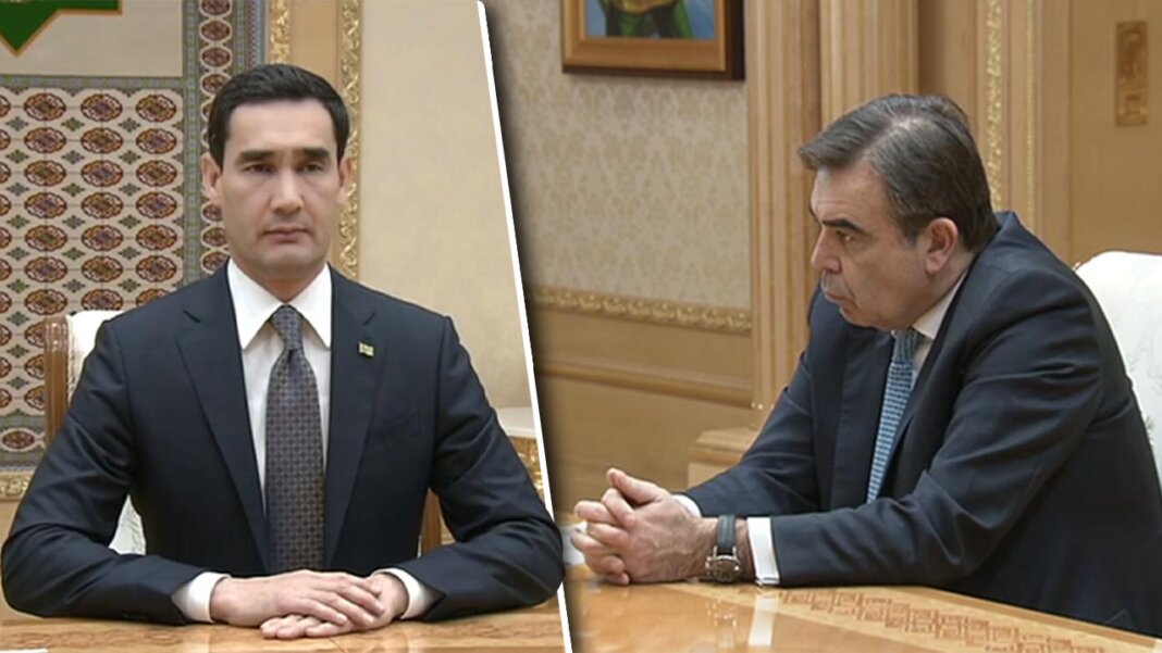 2024_01_17_eu_schinas_01 Посетивший Ашхабад вице-президент Европейской комиссии заявил о необходимости проведения политических реформ в Туркменистане