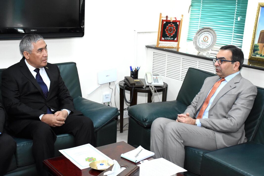 2024_02_28_embassy_movlamov_pakistan_01 После сообщений о начале строительства газопровода ИП посол Туркменистана обсудил ТАПИ с Министром энергетики Пакистана