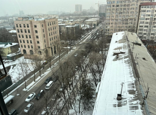 Фото Парковка на улице Токтогула в восточном направлении