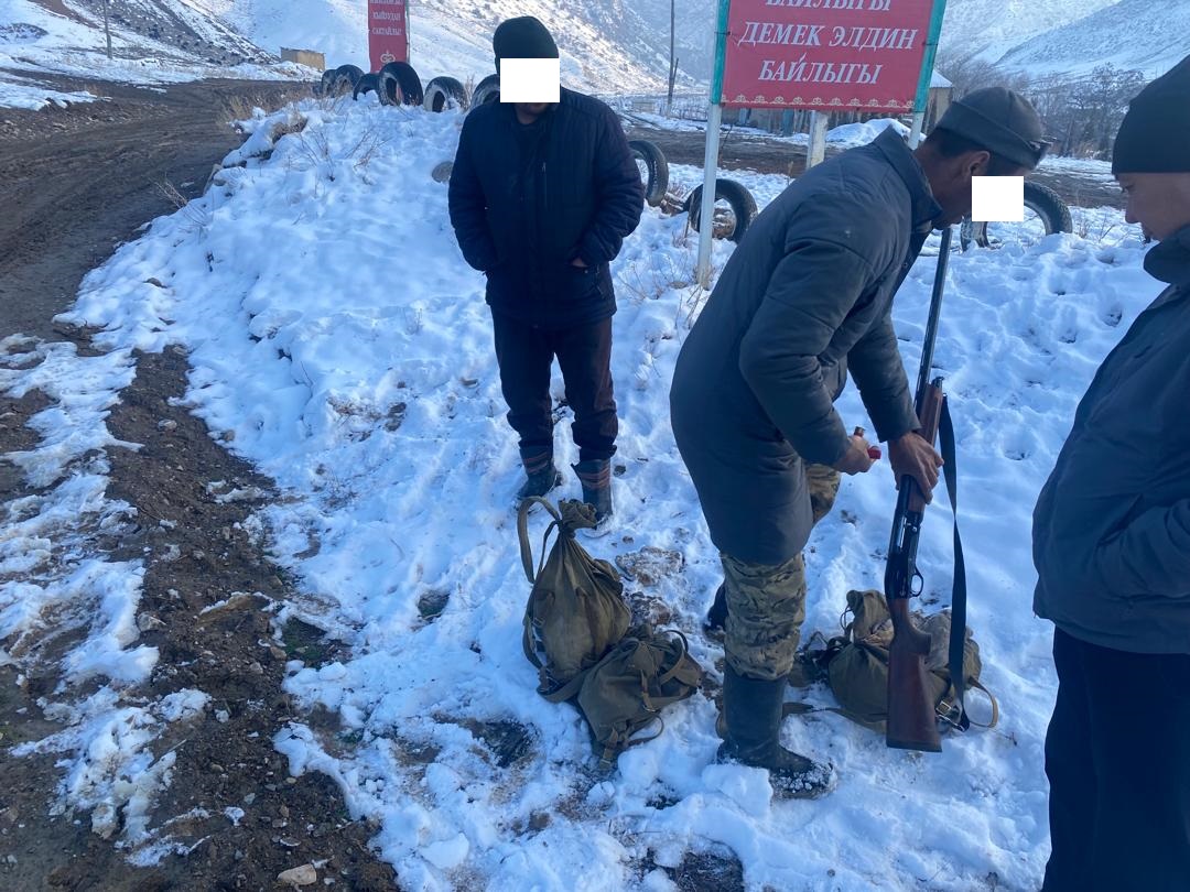 В Кадамджае местные жители застрелили более 10 куропаток. Их задержали