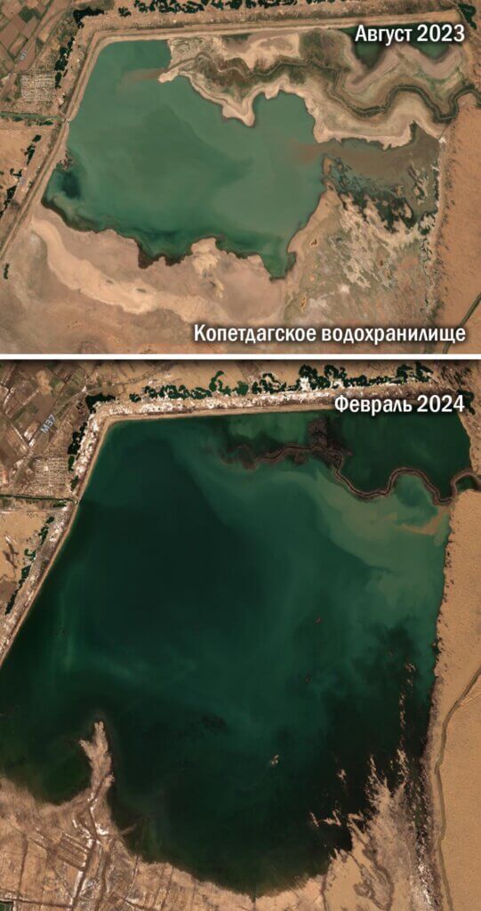 Туркменистан накопил сверхбольшие объемы воды в водохранилищах