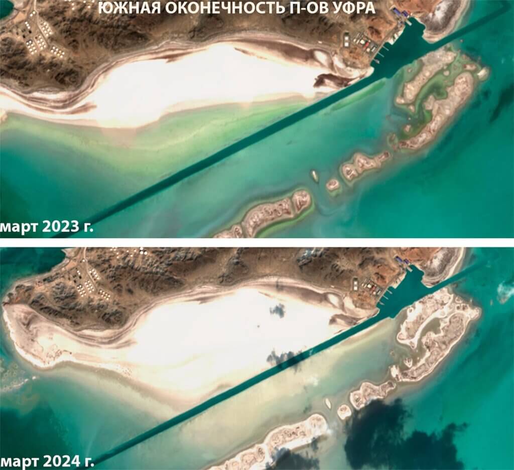 Уровень воды в Каспийском море в 2023 году продолжил снижаться рекордными темпами
