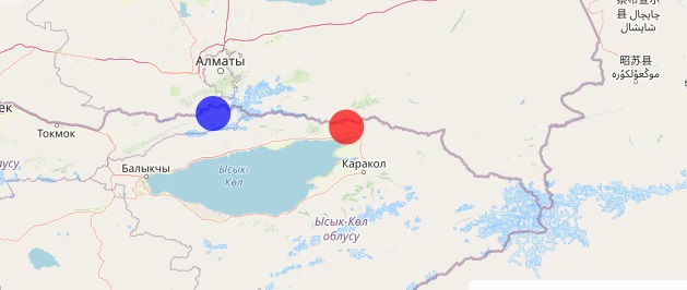 На кыргызско-казахстанской границе произошло землетрясение