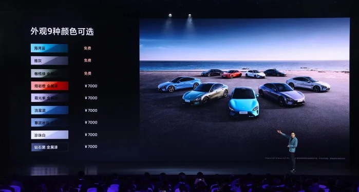 Автомобиль Xiaomi SU7 официально поступил в продажу по стартовой цене 215 900 юаней