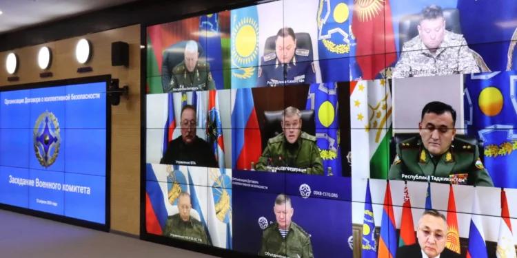 Военный комитет ОДКБ обсудил вопросы развития военного сотрудничества