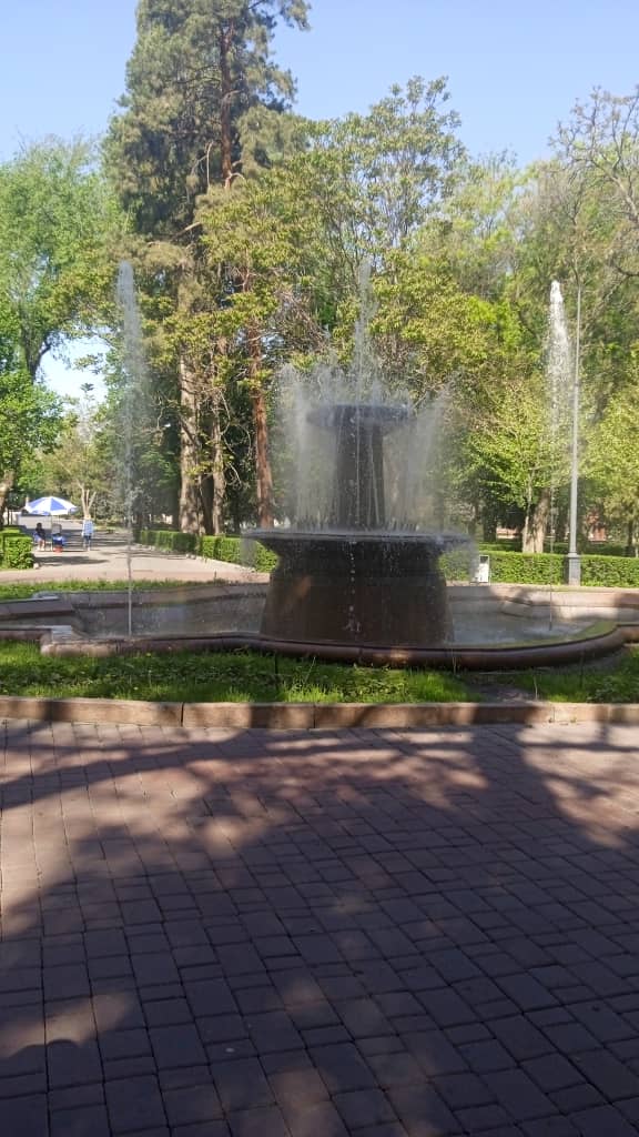 Фото пресс-службы мэрии Бишкека. В столице запустили фонтаны
