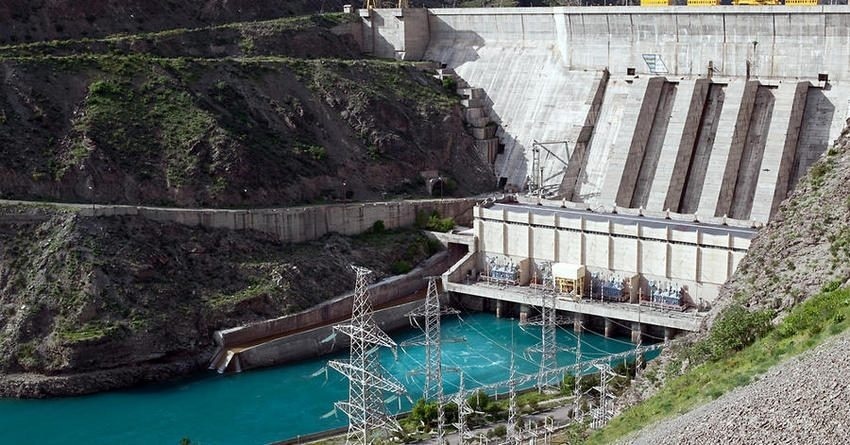 Объем воды в Токтогульском водохранилище составил почти 8,9 млрд кубометров