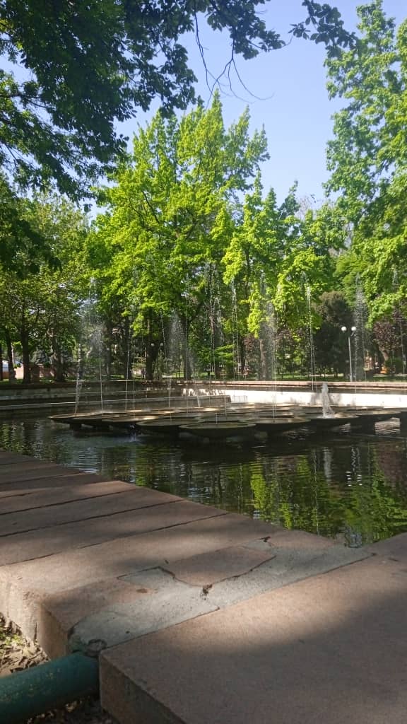 Фото пресс-службы мэрии Бишкека. В столице запустили фонтаны