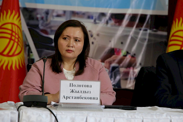Жылдыз Полотова назначена исполняющей обязанности министра труда, социального обеспечения и миграции