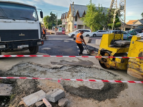 Фото Бишкектеплосети. Улица Жукеева-Пудовкина