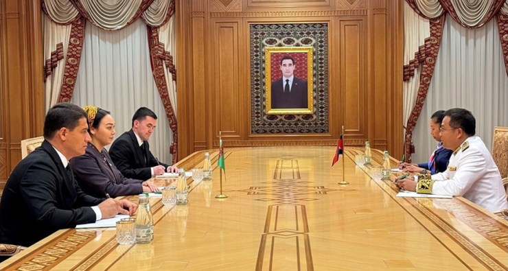 Председатель Меджлиса Туркменистана встретилась с Послом Камбоджи