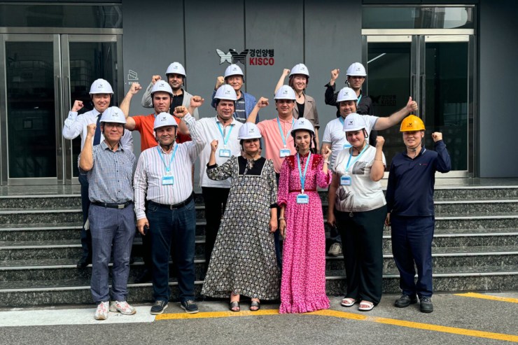 Туркменские делегаты посетили корпорацию KISCO в Корее