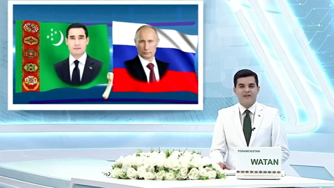 В.Путин по телефону поздравил С.Бердымухамедова с днем рождения и пригласил на Саммит глав СНГ