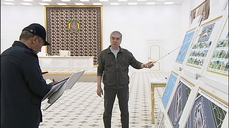 Национальный Лидер туркменского народа ознакомился с проектами второй очереди строительства Аркадага