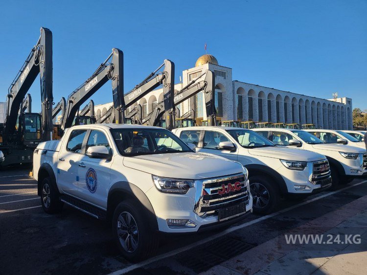 Новую специальную технику получило Министерство сельского хозяйства