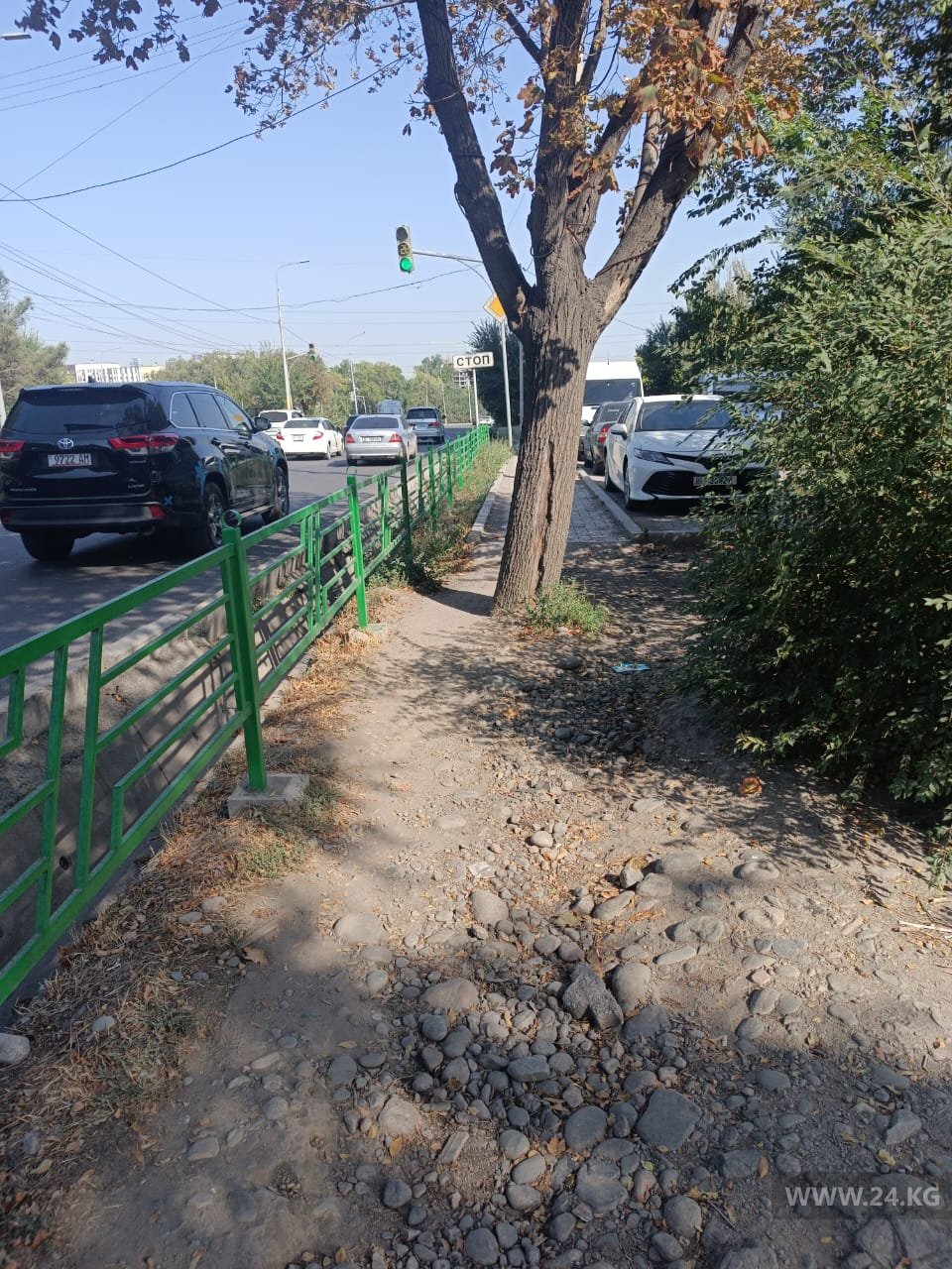 Фото читателя 24.kg. Тротуары в Бишкеке
