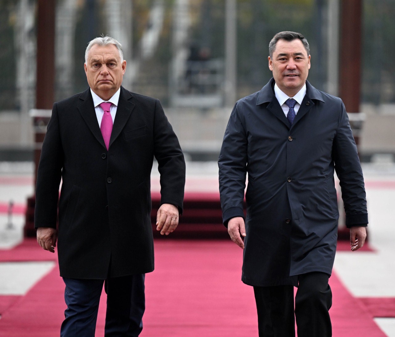 Садыр Жапаров встретился с премьер-министром Венгрии Виктором Орбаном