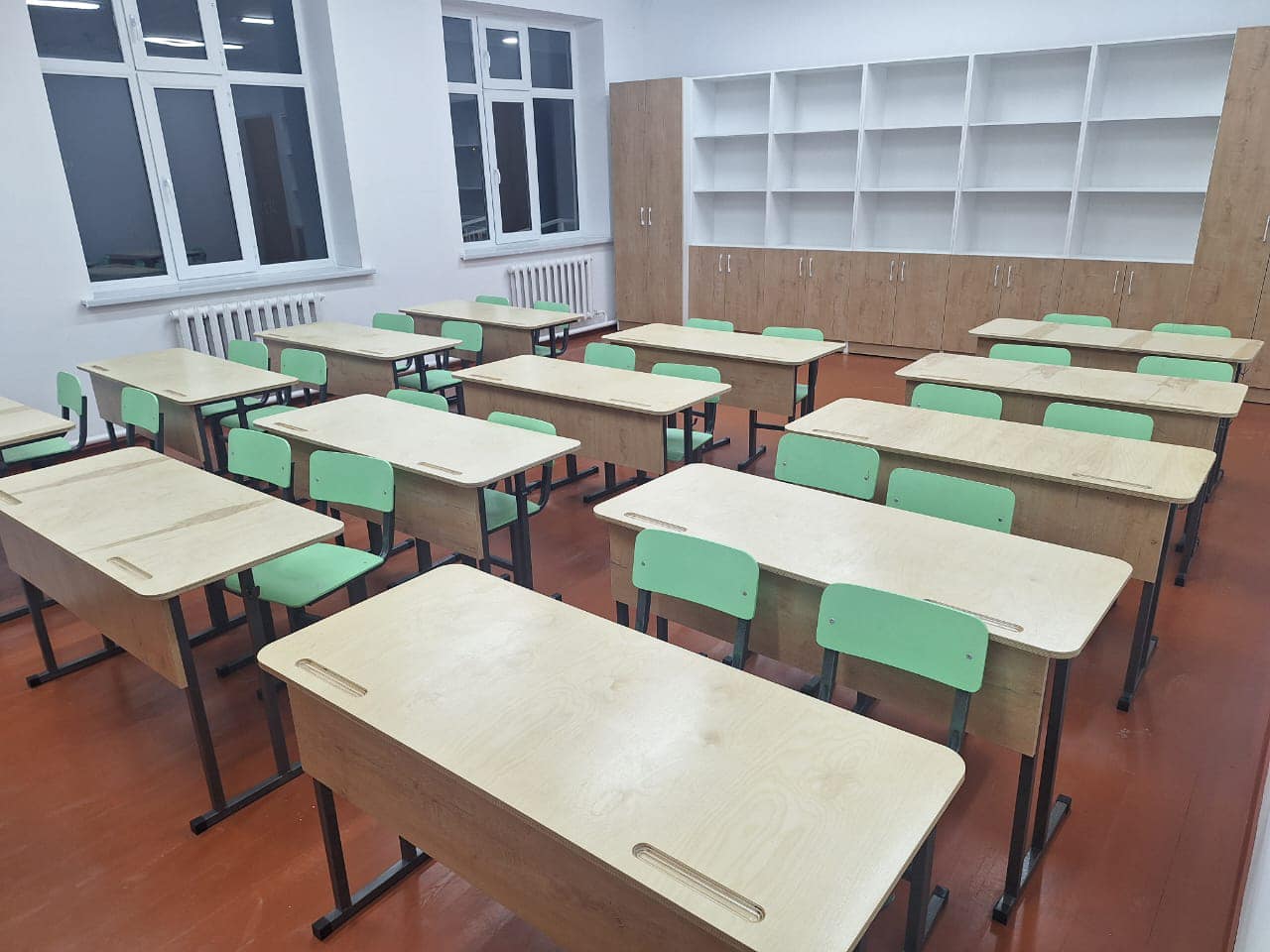 Госстрой завершает строительство школы в Иссык-Кульской области