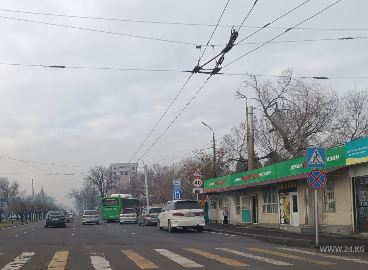 Фото читателя 24.kg. Чудаки парковки