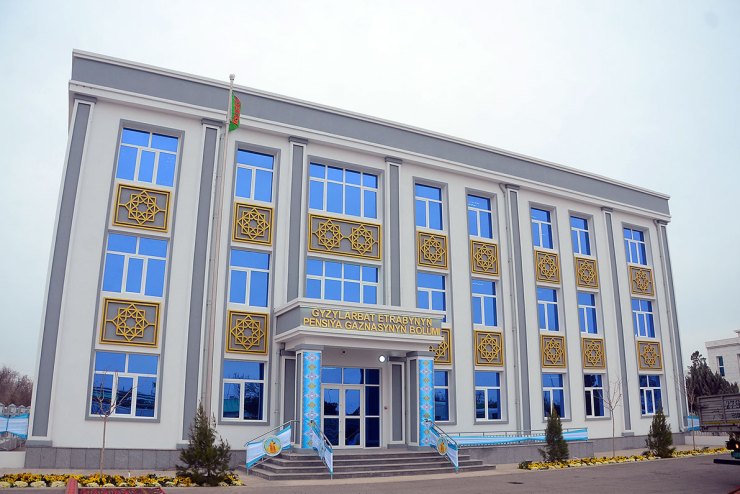 В Туркменистане прошла церемония открытия нового здания Пенсионного Фонда