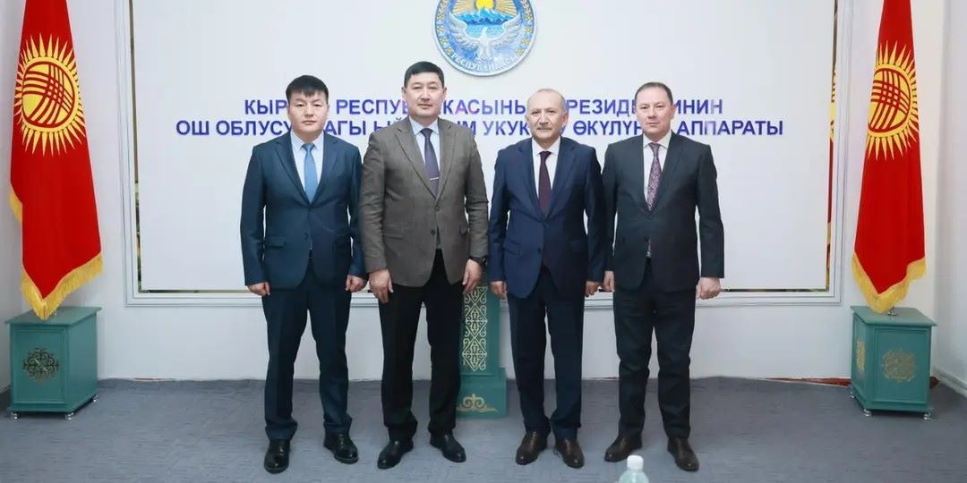 пресс-службе полномочного представителя президента КР в Ошской области