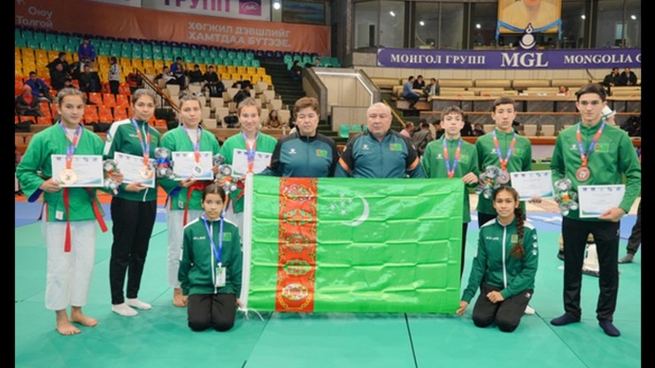 Туркменские спортсмены завоевали 7 медалей на Чемпионате мира по курашу