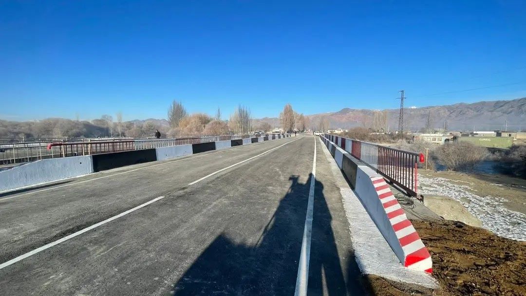 Новый мост через реку Чу построили и открыли в Кочкорском районе