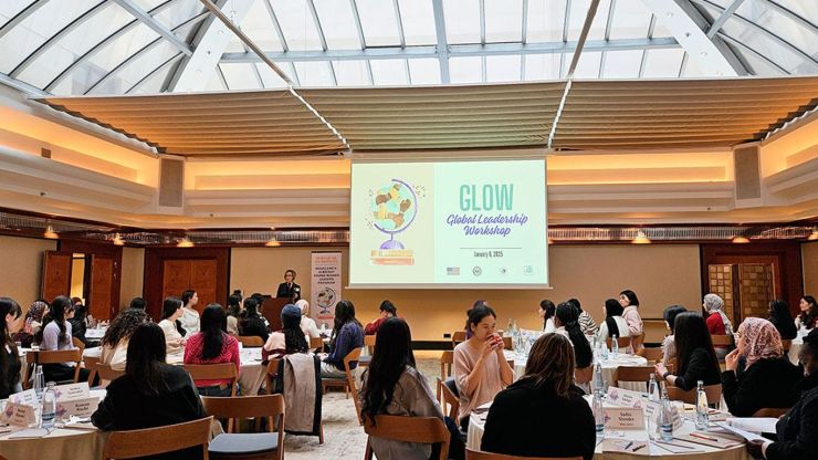 Выпускница программы SUSI из Туркменистана приняла участие в форуме GLOW