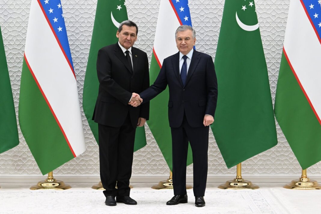 2025_01_27_meredov_mirziyoyev_ruz В Узбекистане Р.Мередов провел встречу с коллегой и обсудил визиты на высшем уровне с Ш.Мирзиёевым