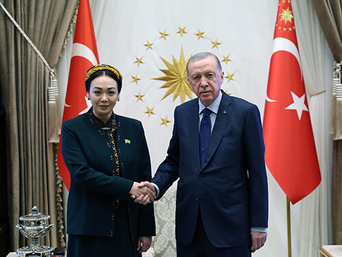 2025_02_25_erdogan_gulmanova В Турции делегация Туркменистана обсудила сотрудничество в нефтегазовой сфере и обучение своих студентов